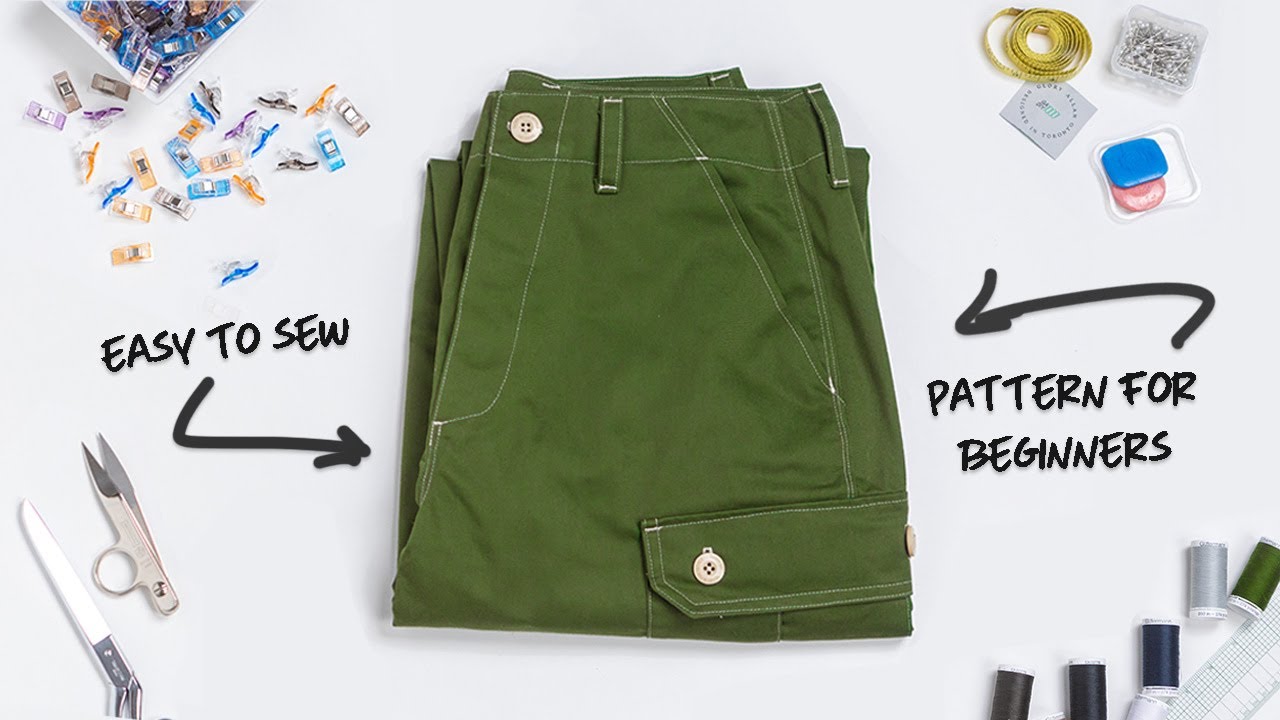 Cargo Pants Sewing Pattern Free Evxagg