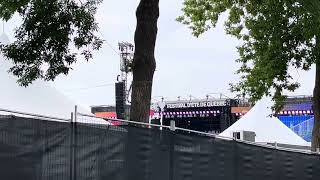 Lana Del Rey sound check in Quebec City 2023