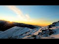 incredible sunrise from kedarkantha summit in 4k