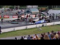 duane shields top alcohol peak dragster runs 5.55@252 vs marty thacker