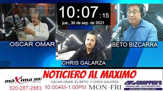 Noticiero Al Máximo Con Oscar Omar Felix, ''Betun'' Vizcarra Y Chris El ''Machu Picchu'' #Podcast297