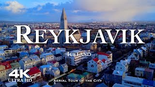REYKJAVIK 2023 🇮🇸 Drone Aerial 4K | Reykjavík Iceland Ísland