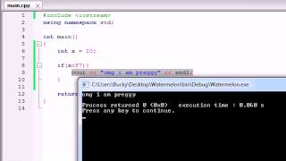 Buckys C++ Programming Tutorials 16 if Statement again