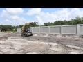 Permacast Precast Concrete Fence Installation