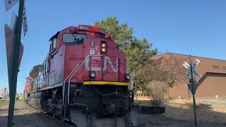 CN M336 Wye in Downtown Green Bay 04-27-22