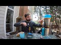 how to biolite coffee press camping with josh 3 of 4