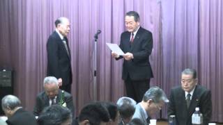 2016　岳鐘会　直会開会　松森神社内　20160103 112204