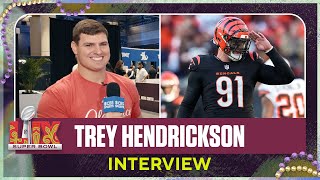 NFL sack leader Trey Hendrickson gives credit to his team \u0026 says why he loves playing in Cincinnati