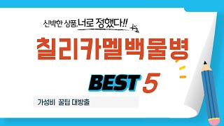 칠리카멜백물병 쇼핑 가이드 추천 TOP5