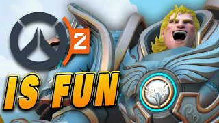 Flanking Reinhardt is the most FUN playstyle in Overwatch 2