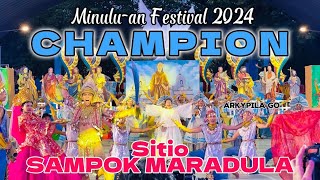 SITIO SAMPOK MARADULA ARENA DANCE DRAMA MINULU-AN FESTIVAL 2024Talisay City Negros Occidental