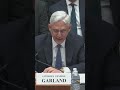 Merrick Garland tells Congress 'I am not the president's lawyer' #Shorts