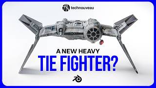 Star Wars Heavy TIE fighter - Concept Design Overview - Technouveau 0012