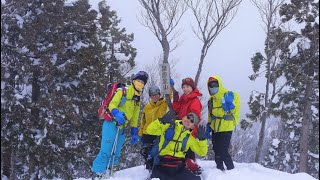 【雪山ハイク】 北陸　〜皆んなで護摩堂山に行って来たよ〜(石川県側谷トンネルから)                 2023年2月23日