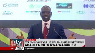 Rais Ruto ametoa ahadi ya milioni 500 kwa ubunifu, awapongeza wanafunzi wa Masinde Muliro