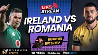 IRELAND VS ROMANIA LIVE! | World Cup Watchalong | Forever Rugby