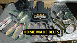 Make your own Work Sharp belts