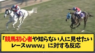 【競馬】「競馬初心者や知らない人に見せたいレースｗｗｗ」に対する反応ｗｗｗ【反応集】