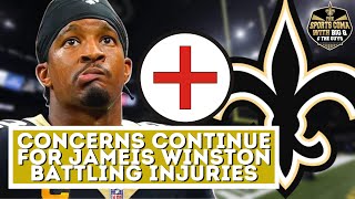 Concerns continue for Jameis Winston battling injuries