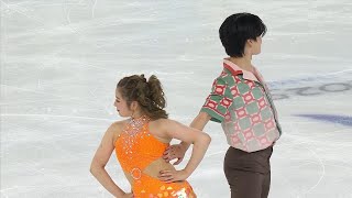 Azusa Tanaka 田中梓沙 / Shingo Nishiyama 西山真瑚 | Asian Winter Games 2025 冬季アジア大会 Rhythm Dance