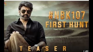 NBK107 Teaser Released Nandamuri Balakrishna. NVR Telugu