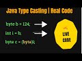 Implicit & Explicit Type Conversion in Java | Type Casting with Examples | Java From Scratch