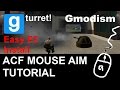 Garry's Mod Tutorial | How To Make ACF Mouse Aim Turret With Link To E2 Chip