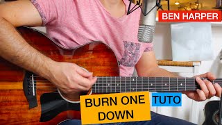 Burn One Down 🚬 (Ben Harper) | Guitar cover - Tuto Guitar