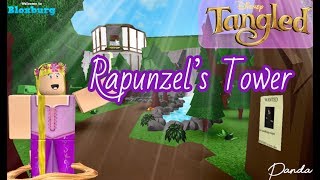 Welcome Bloxburg Rapunzel S Fairy Tale Tower Speed Build - treehouse build battle roblox welcome to bloxburg youtube