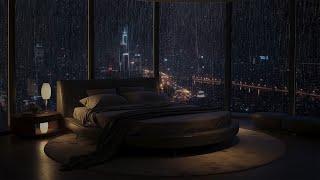 Rain Sounds for Sleeping | Rain Sounds to Sleep Fast - Beat Insomnia Fast, Relax with Cozy Bedroom