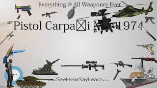 Pistol Carpați Md  1974 (Everything WEAPONRY \u0026 MORE)💬⚔️🏹📡🤺🌎😜✅