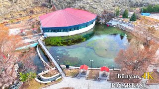 (Bünyan) PINARBAŞI MESİRE ALANI Yürüyüş Turu ve Havadan 4K Drone Çekimi #cudi_vlogs #kayseri