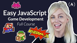 🎮 Easy JavaScript Game Development with Kaboom.js (Mario, Zelda, and Space Invaders) - Full Course