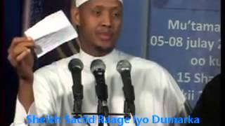 Sheikh Saciid Raage Iyo Dumarka Somalida- Guurka Ajaanibta