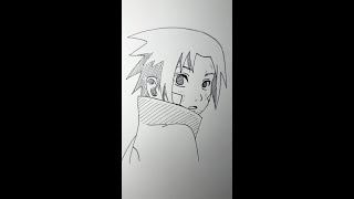 How To Draw Kid Sasuke l Easy Anime Drawing l Step by Step