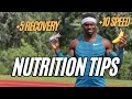 Track and Field Nutrition TIPS to Run FASTER 🔥|| Grocery VLOG w/ Olympian Aaron Kingsley Brown