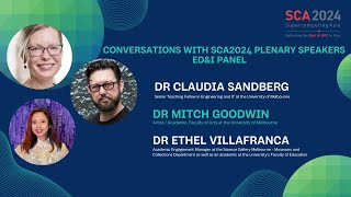 Conversations with SCA2024 Plenary Speakers — ED&I Panel