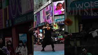 玩扯鈴-7#2鈴高拋#街頭藝人#shortsviral #diabolo#streetartist #performershowreel#特技#特技表演