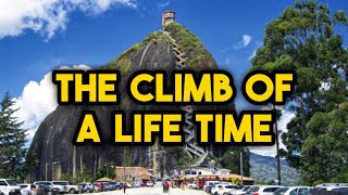 CLIMBING A GIANT ROCK IN GUATAPÉ, COLOMBIA (EL PEÑOL TRAVEL VLOG): CALI  & MEDELLIN COLOMBIA (2021)