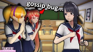 THIS BUG MAKES STUDENTS GOSSIP ABOUT YOU... - Yandere Simulator Myths