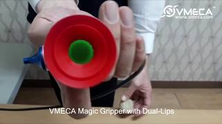 VMECA Magic Gripper with a Dual-Lip