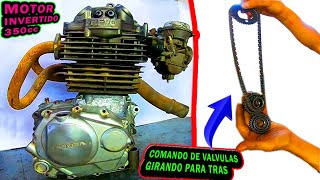 MOTOR Invertido 350cc - Comando de valvulas - Ep 3