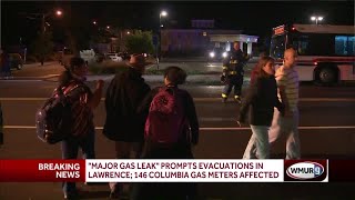 Lawrence residents evacuated after major gas leak discovered