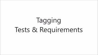 CodeFuse - Tagging Tests and Requirements