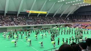 高崎マーチングフェスティバル  第30回 東京農業大学第二高等学校 Tha best Marching band フロアドリル