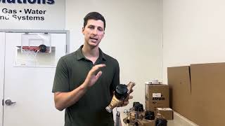 What is the difference between multi-jet (MJ) and positive displacement (PD) water meter?