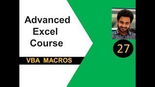 Advanced excel(vba) tutorial 27 : Do..While loop example
