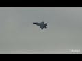 三沢基地＞凄かったですね！空自f 35のデモ！ first time demo of fifth generation fighterjet by the jasd.　 airshow