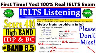 IELTS LISTENING PRACTICE TEST 2024 WITH ANSWERS | 13.12.2024