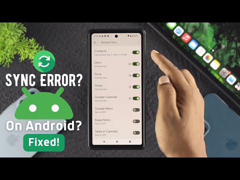 Fix Google Account Sync Error On Android! [How To]